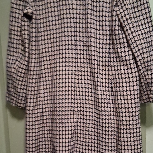 Rabbit Rabbit Rabbit Women's Checkered Trench Coat - Picture 5 of 5